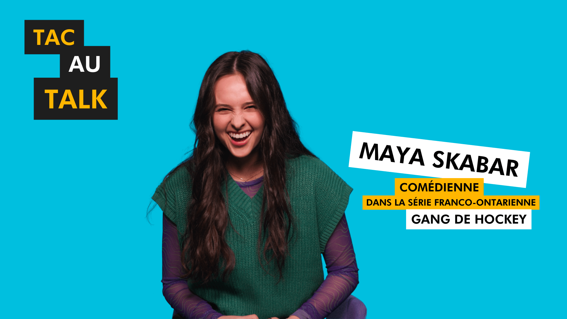 Hockey et télé, selon Maya Skabar