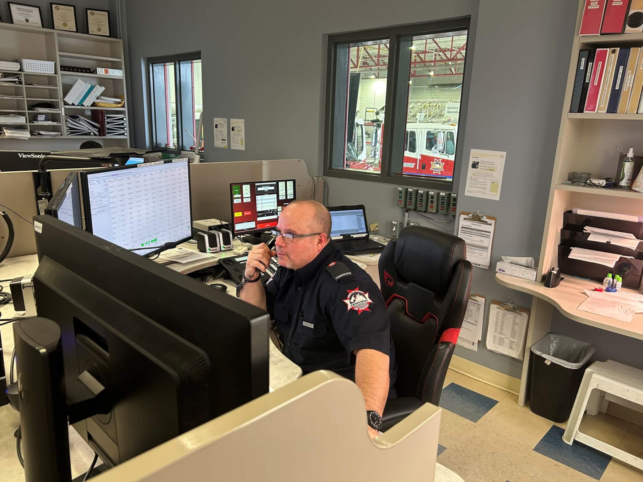 L’Est ontarien sécurise son service de répartition incendie bilingue