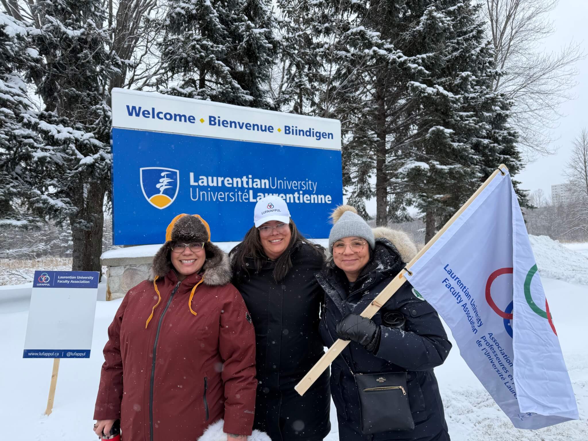 La détermination des professeurs intacte au 10e jour de grève à&nbsp;la Laurentienne