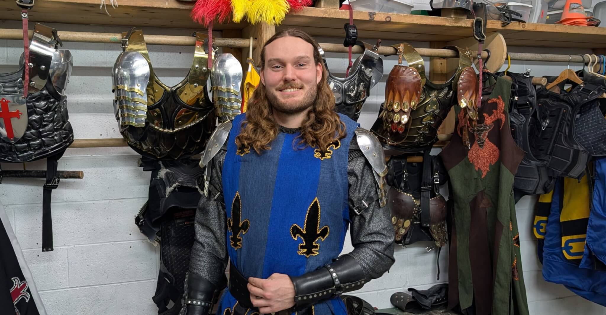 D’acteur en France à chevalier à Toronto&nbsp;: le pari réussi d’Alexis Georget