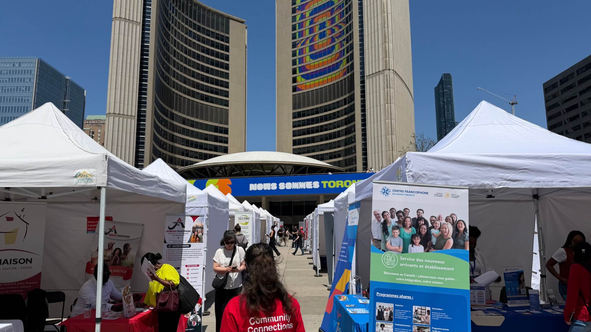 «&nbsp;On travaille pour que les francophones soient visibles&nbsp;»&nbsp;: Toronto marque la Journée des nouveaux arrivants