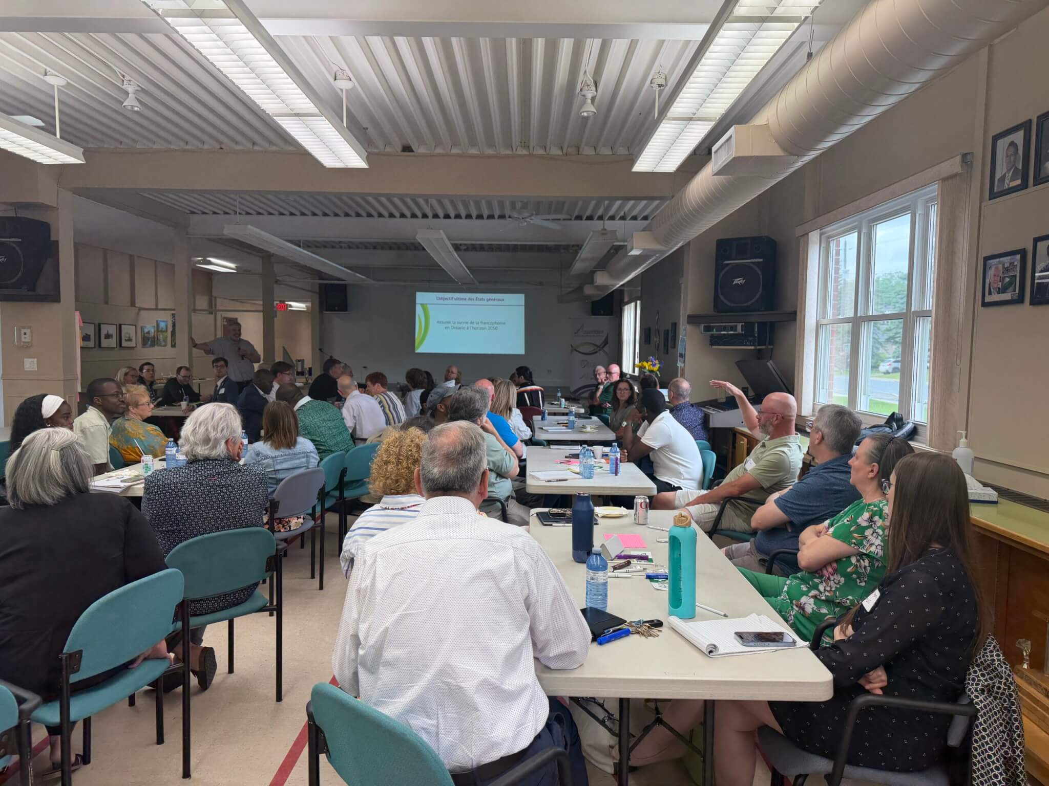 Vifs plaidoyers de la communauté aux États généraux de Sudbury