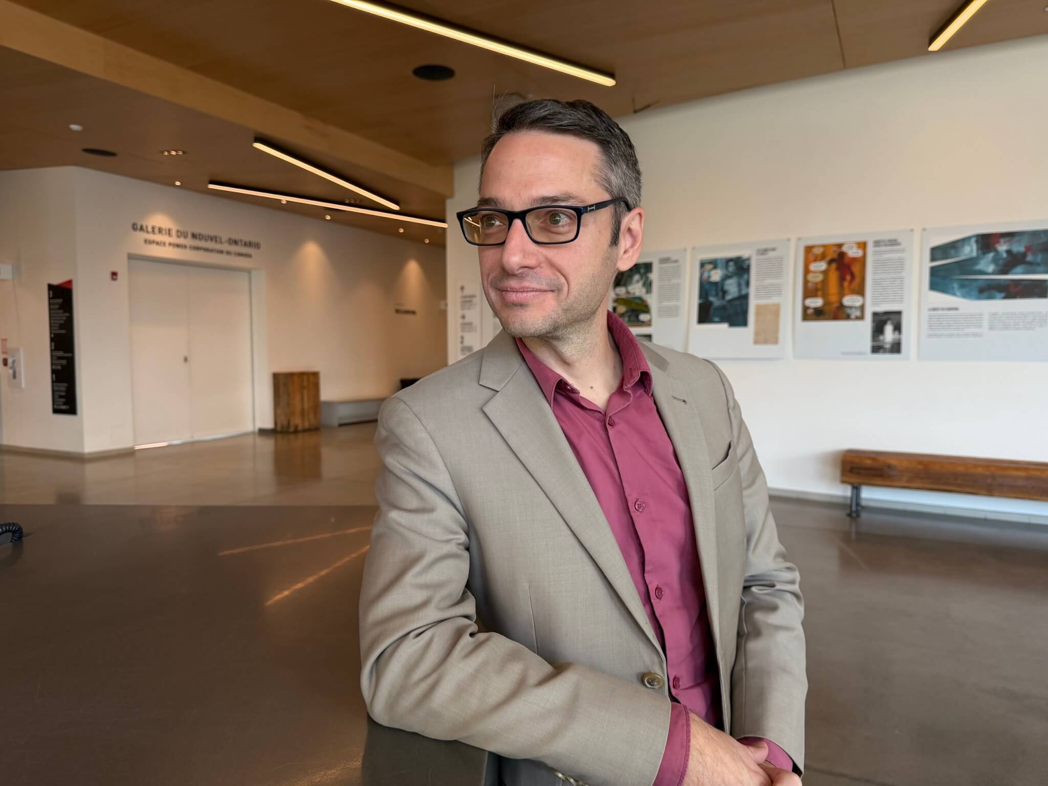 Le conteur franco-ontarien Alexandre Matte participe au festival Les vieux m’ont conté