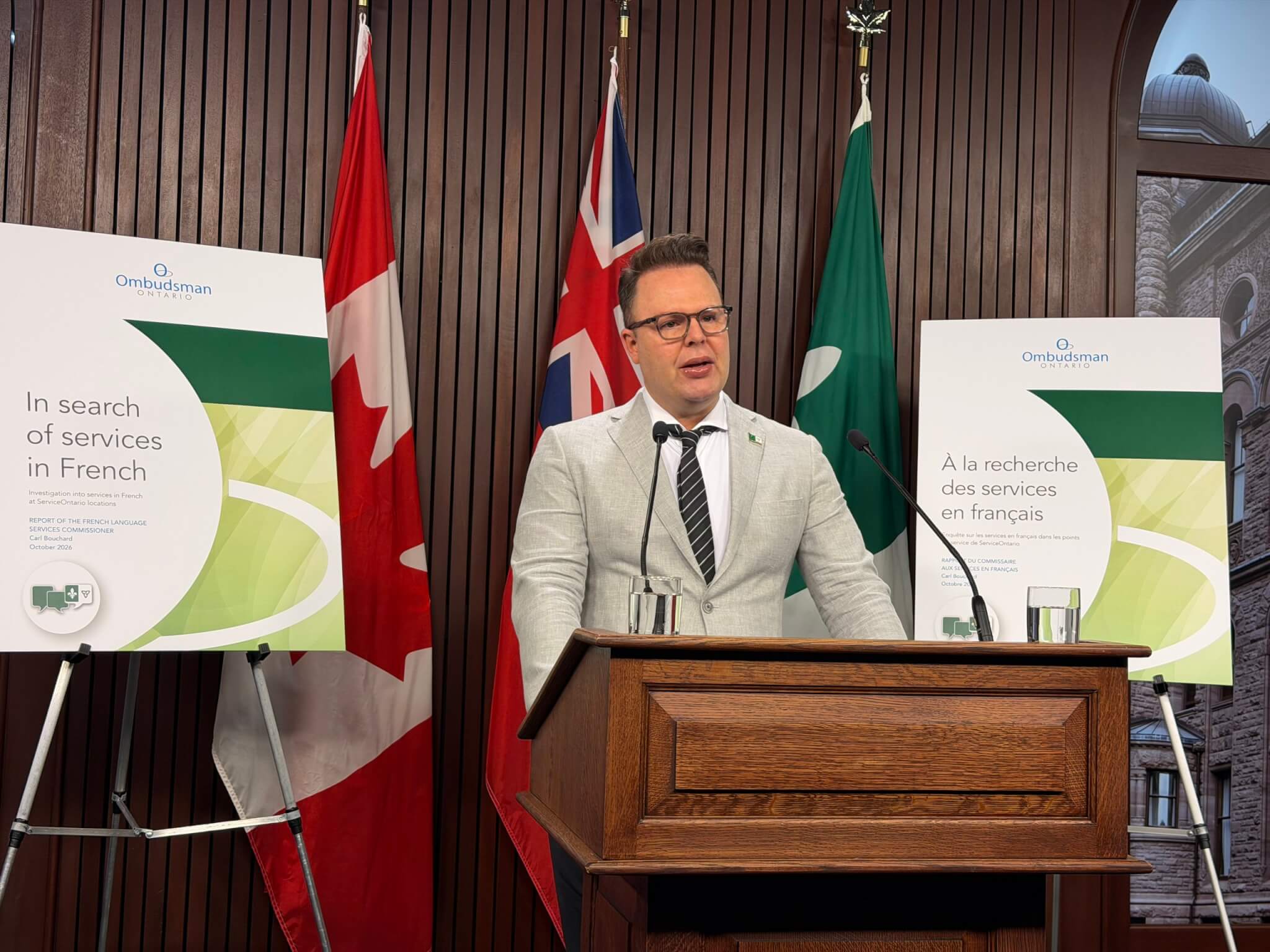 Le commissaire aux services en français pointe des lacunes chez ServiceOntario