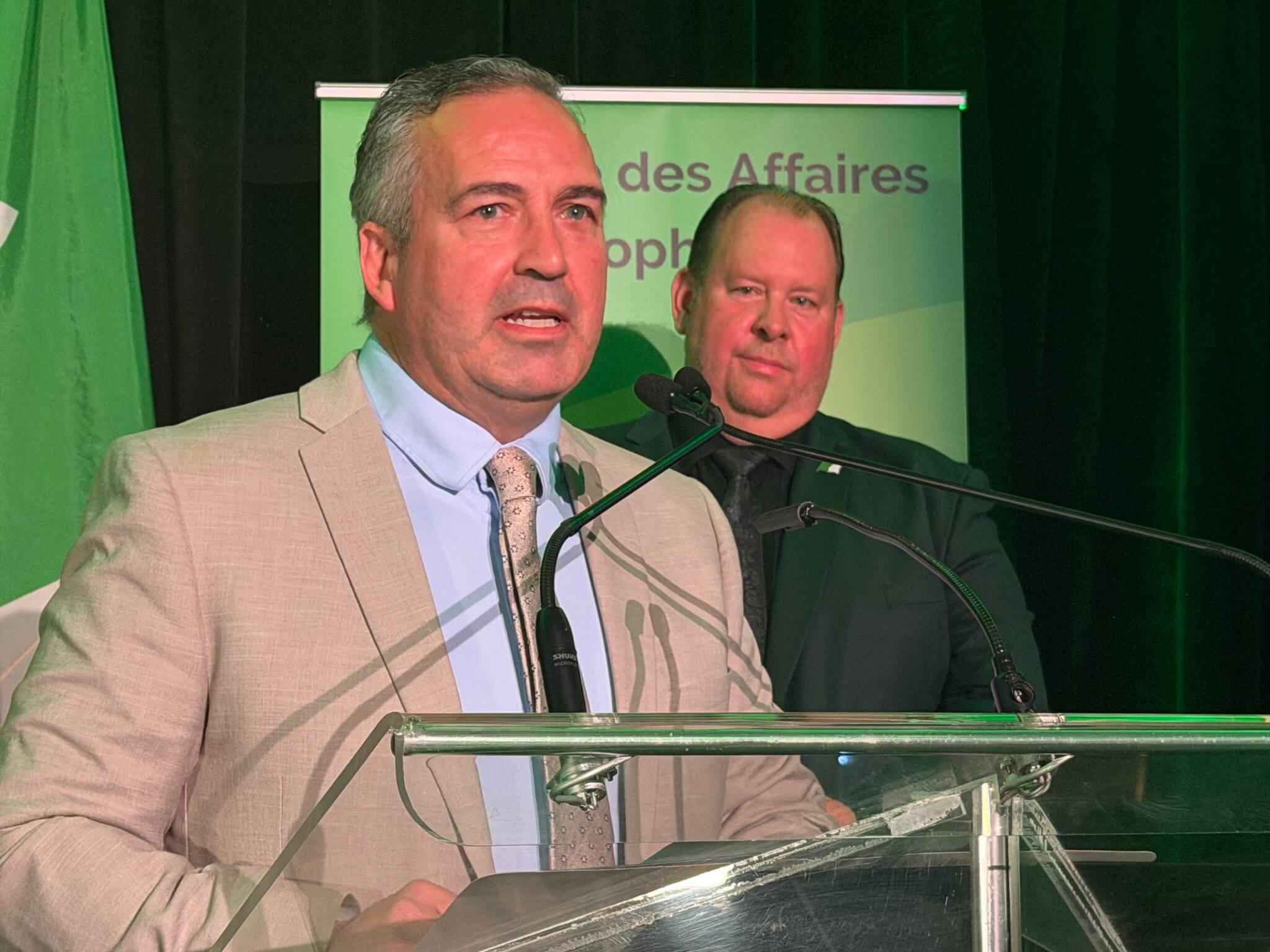 Le président du Collège Boréal honoré par le ministère des Affaires francophones